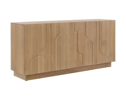 Sunpan - Cove Sideboard - Rustic Oak - 109610 veiw 2
