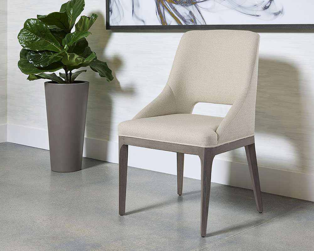 Sunpan - Estrada Dining Chair - Mainz Cream - 108818 veiw 5