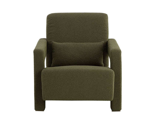 Sunpan - Ikon Forester Lounge Chair - Copenhagen Olive - 110380 veiw 2