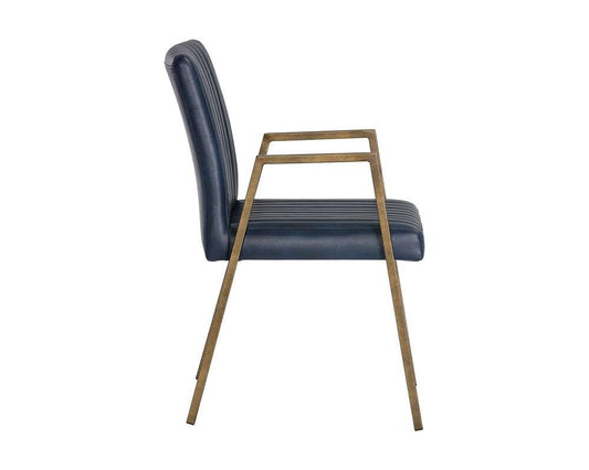 Sunpan - Homer Dining Armchair - Bravo Admiral - 105143_SUN veiw 2