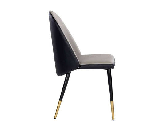 Sunpan - Ikon Kline Dining Chair - Dillon Stratus / Dillon Black - 107646 veiw 2