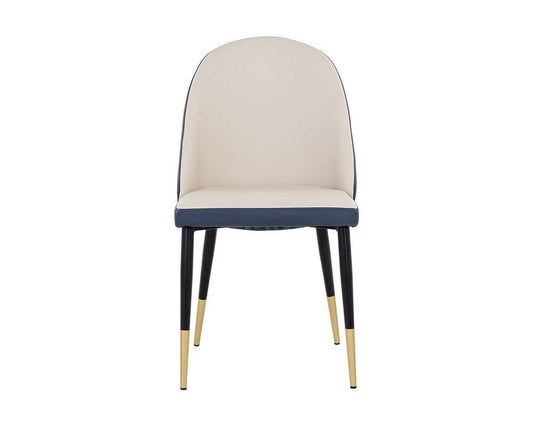 Sunpan - Ikon Kline Dining Chair - Dillon Cream / Dillon Thunder - 108545 veiw 2