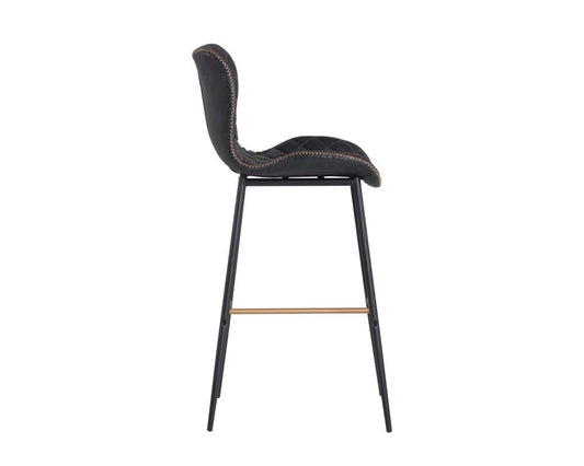 Sunpan - Lyla Barstool - Antique Black (Set Of 2) - 104031 veiw 2