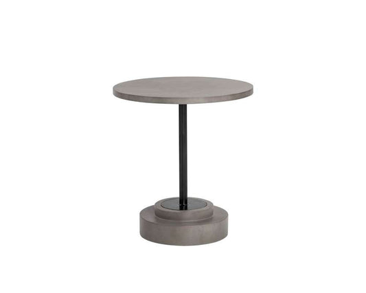 Sunpan - Solterra Marlowe Bistro Table - Black - Grey - 27.5in - 105333 veiw 2