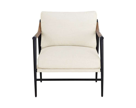 Sunpan - Westport Meadow Armchair - Heather Ivory Tweed - 111452_CLOSEOUT veiw 2