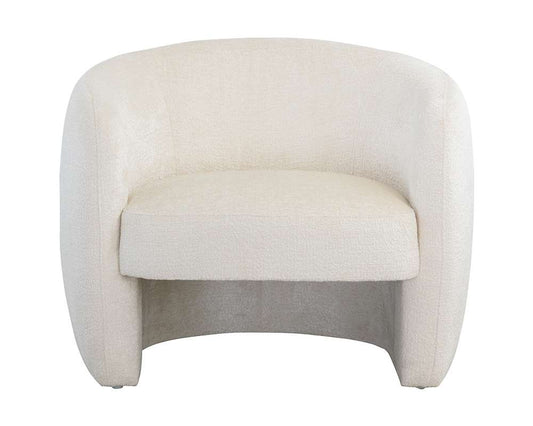 Sunpan - Mircea Lounge Chair - Bergen Ivory - 109723 veiw 2