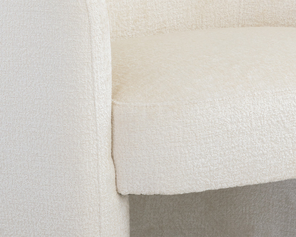 Sunpan - Mircea Lounge Chair - Bergen Ivory - 109723 view 8