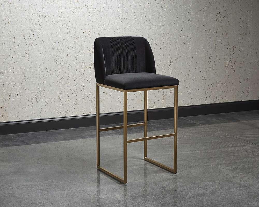 Sunpan - MIXT Nevin Barstool - Shadow Grey - 104647 veiw 4