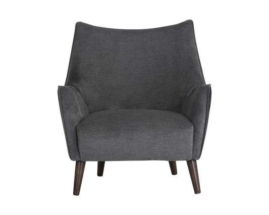 Sunpan - Sorrel Lounge Chair - Polo Club Kohl Grey / Abbington Black - 105464 veiw 2