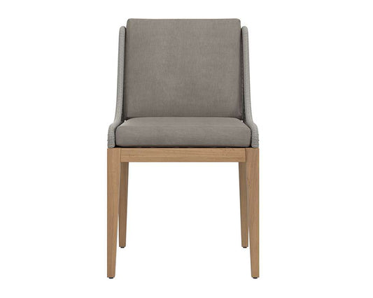 Sunpan - Sorrento Dining Chair - Natural - Palazzo Taupe - 109517 veiw 2