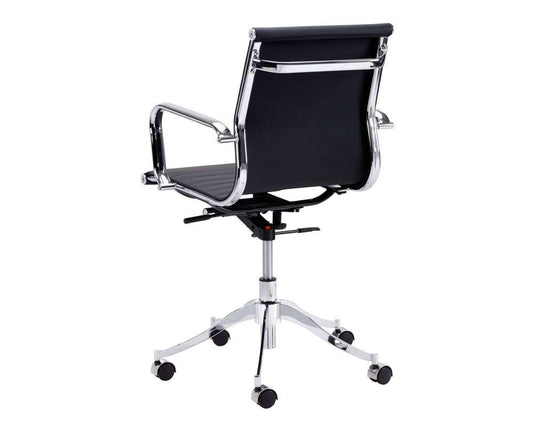 Sunpan - Urban Unity Tyler Office Chair - Onyx - 102684 veiw 2