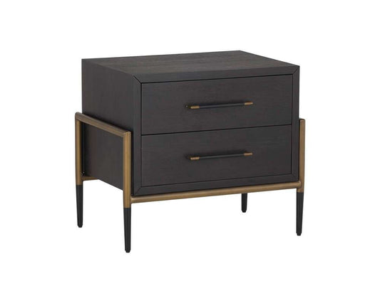 Sunpan - MIXT Weldrick Nightstand - Espresso - 107276 veiw 2