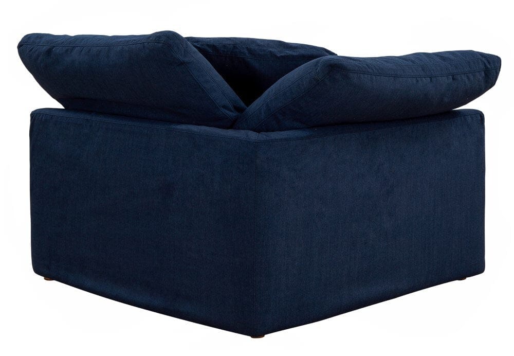 Sunset Trading - Contemporary Puff Collection 4PC Modular Sectional Sofa Navy Blue - SU-1458-49-2C-2A veiw 6
