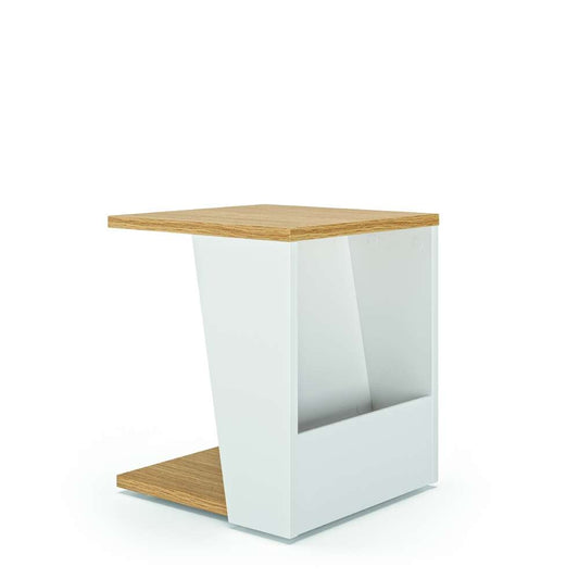 TEMAHOME - Albi Side Table in Light Oak / White - 9003629914 veiw 2