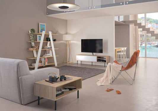 TEMAHOME - Ampere Coffee Table in Oak Color / Black - E2270A3434X00 veiw 2