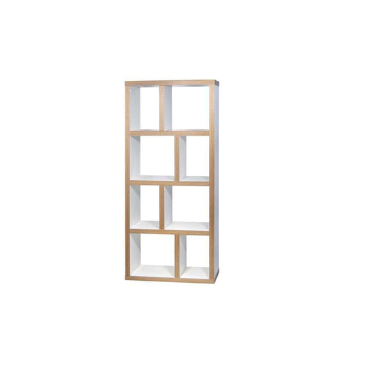 TEMAHOME - Berlin 4 Levels Bookcase 70 Cm in Pure White / Plywood - 9500318108 veiw 2