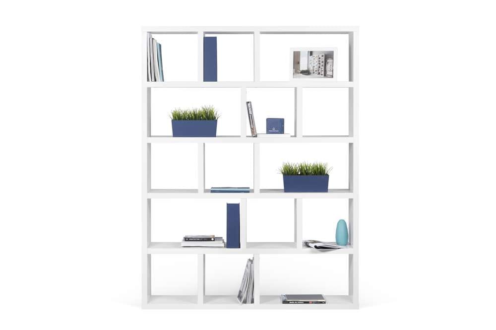 TEMAHOME - Berlin 5 Levels Bookcase 150 Cm in Pure White - 9500320729 veiw 3