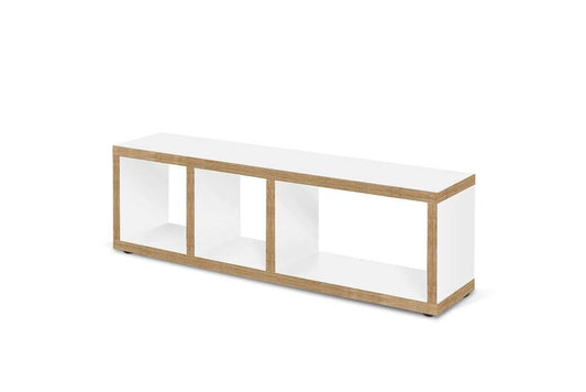 TEMAHOME - Berlin TV Stand in Pure White / Plywood - 9000639739 veiw 2