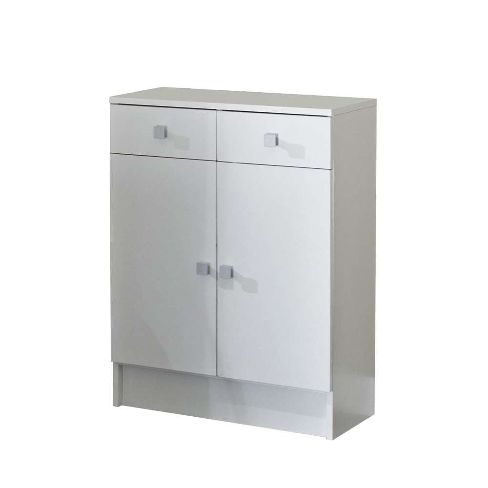 TEMAHOME - Combi Small Laundry Cabinet in White - E6038A2121A17 veiw 1