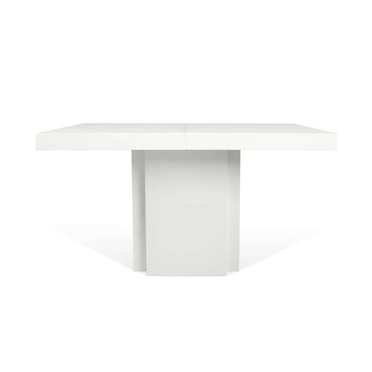 TEMAHOME - Dusk 51in Dining Table in High Gloss White - 9500612602 veiw 2