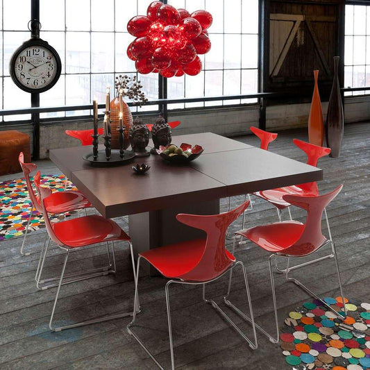 TEMAHOME - Dusk 59in Dining Table in Chocolate - 9500620928 veiw 2