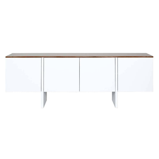 TEMAHOME - Edge Sideboard in Pure White / Walnut - 9500621680 veiw 2