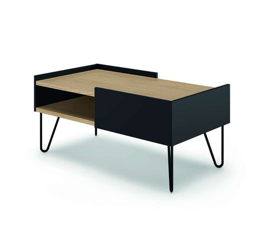TEMAHOME - Nina Coffee Table in Light Oak / Pure Black / Black - 9003629945 veiw 2