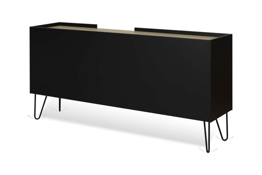 TEMAHOME - Nina Sideboard in Light Oak / Pure Black / Black - 9500404139 veiw 2