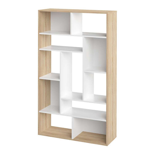 TEMAHOME - Seoul Bookshelf in White / Oak Color - X7030X0321X00 veiw 2
