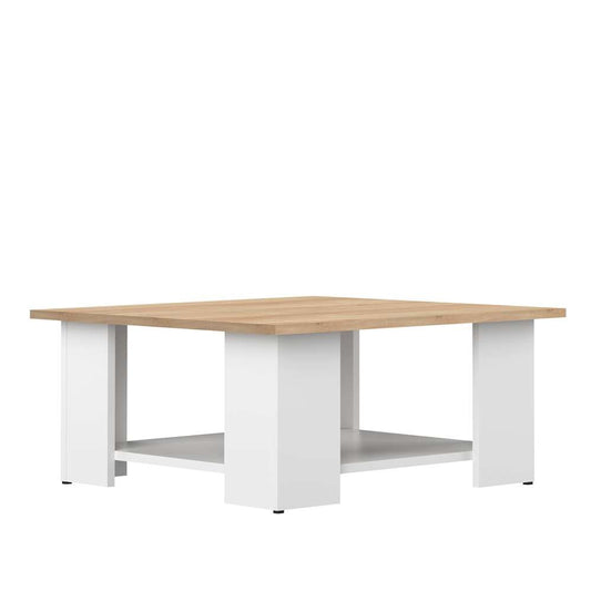 TEMAHOME - Square 67 Coffee Table in White / Oak Color - E2084A2134X00 veiw 2