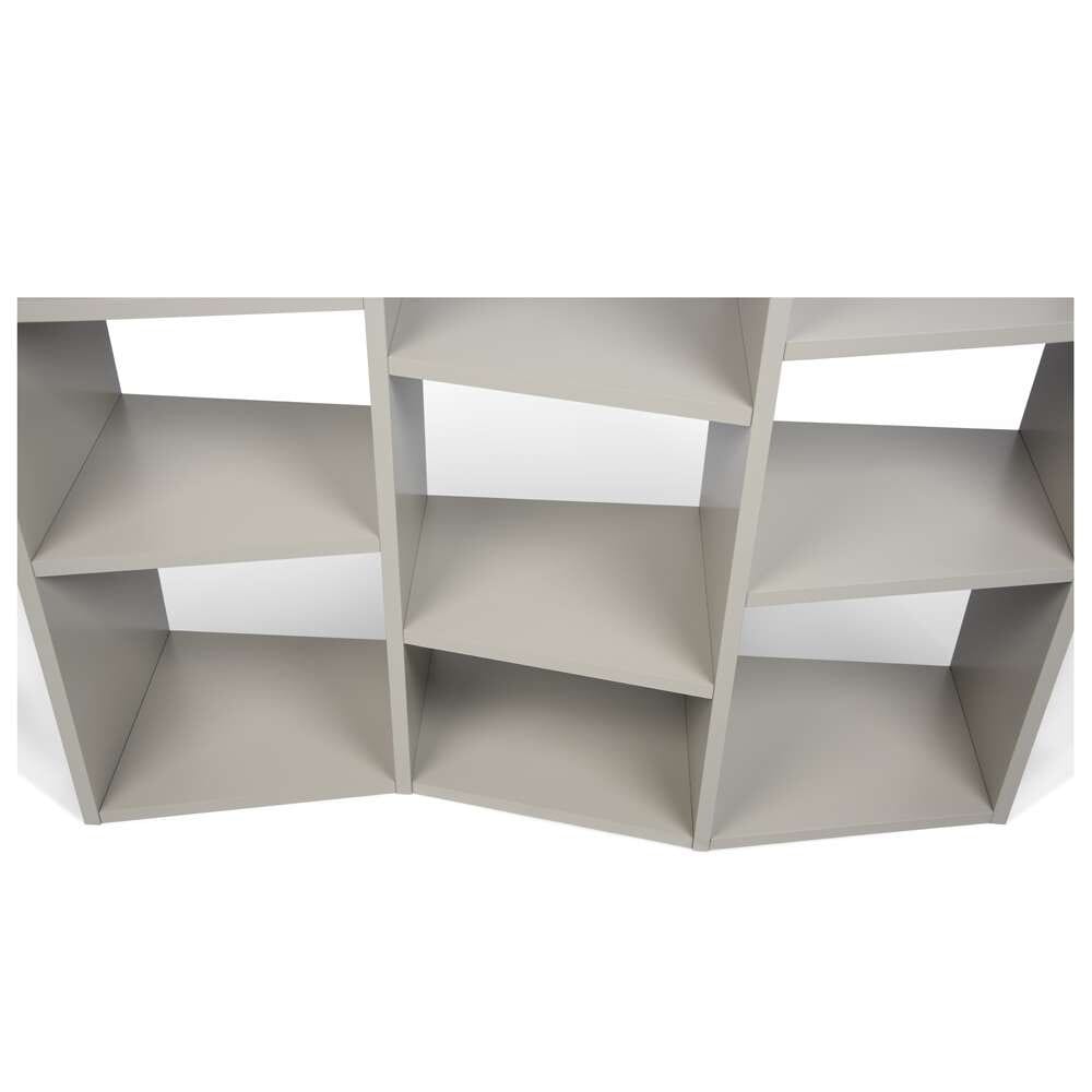 TEMAHOME - Valsa Bookcase in Matte Grey - 9500316555 veiw 5