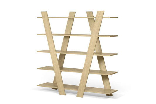 TEMAHOME - Wind Shelving Unit in Oak - 9500321603 veiw 2