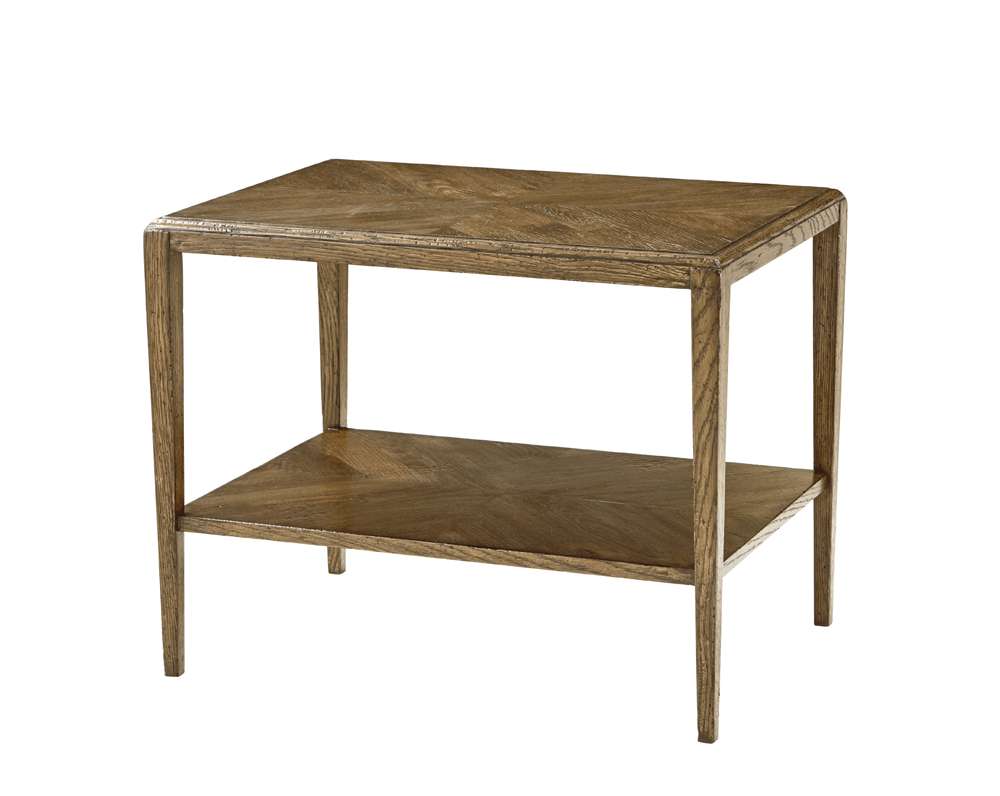 Theodore Alexander - Nova Rectangular Side Table in Dawn Finish - TAS50080-C253 veiw 1
