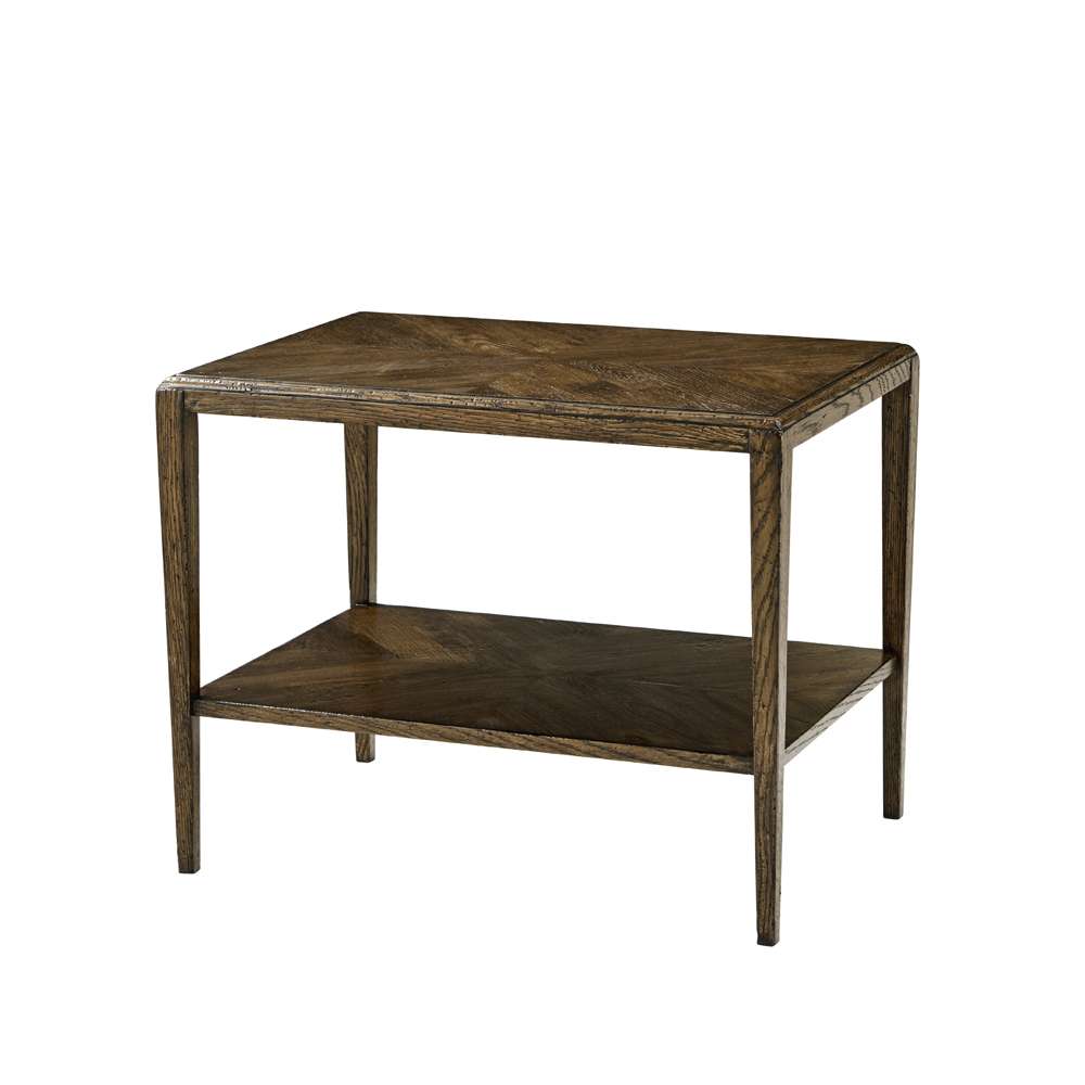 Theodore Alexander - Nova Rectangular Side Table in Dusk Finish - TAS50080-C254 veiw 1