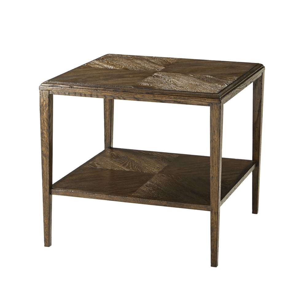 Theodore Alexander - Nova Square Side Table in Dusk Finish - TAS50079-C254 veiw 1