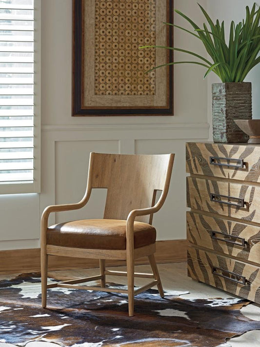 Tommy Bahama Home - Los Altos Radford Leather Chair - 01-1837-11-LL-40 veiw 2