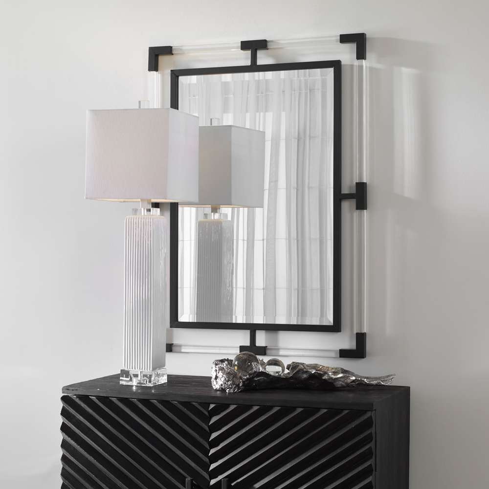 Uttermost - Balkan Black Iron Mirror - 09713 veiw 4