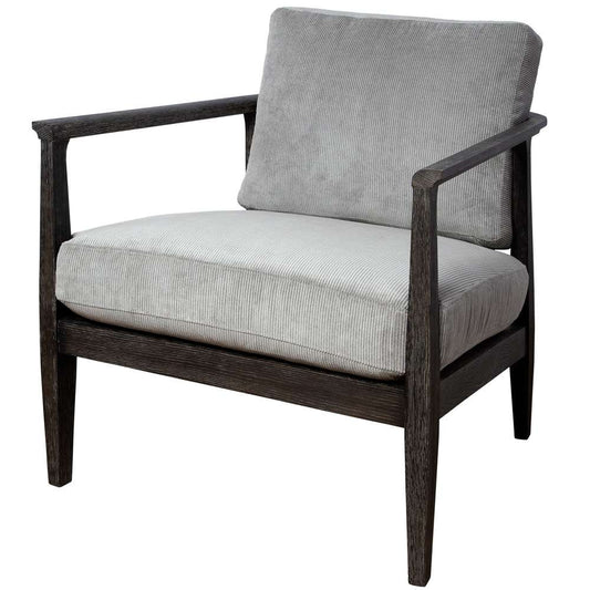 Uttermost - Brunei Modern Gray Accent Chair - 23657 veiw 2
