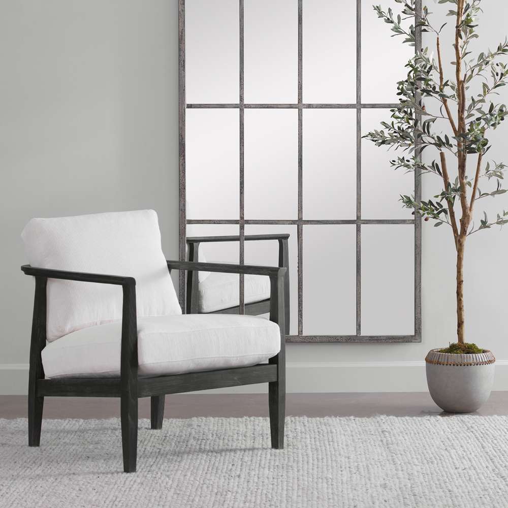 Uttermost - Brunei White Accent Chair - 23696 veiw 4