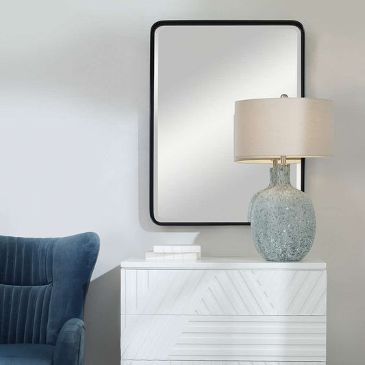 Uttermost - Crofton Black Large Mirror - 09738 veiw 2
