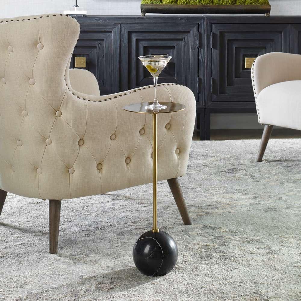 Uttermost - Gimlet Brass Drink Table - 25181 veiw 4