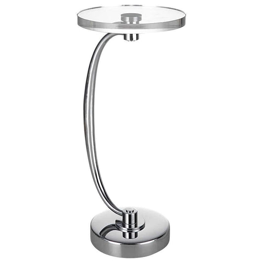 Uttermost - Waveney Nickel Drink Table - 25144 veiw 2