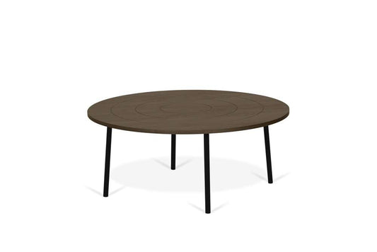 TEMAHOME - Ply Coffee Table 80 in Walnut and Black Steel - 9003629150 veiw 2
