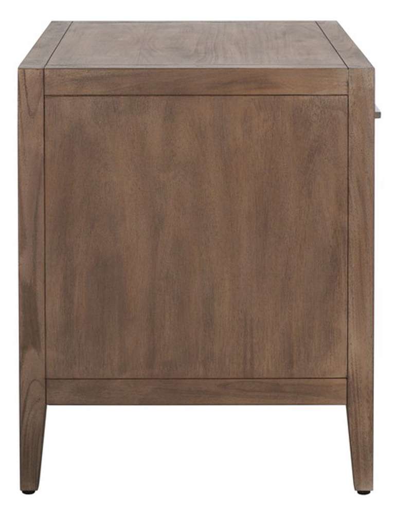 Safavieh - Ariella 1 Drawer Wd Nightstand - Light Brown - SFV7702B veiw 5