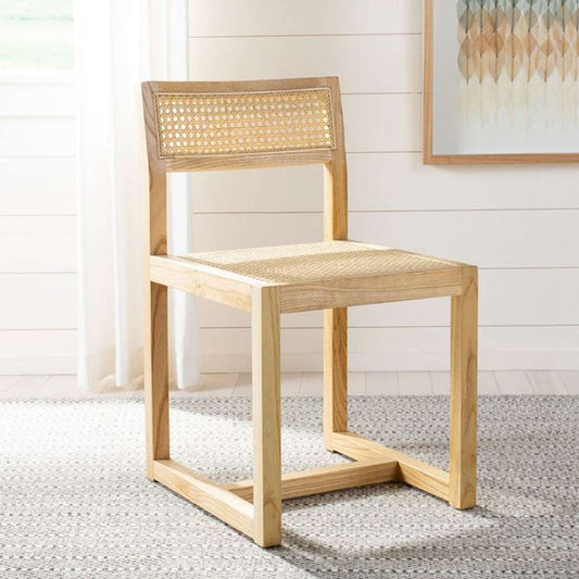 Safavieh - Bernice Cane Dining Chair - Natural - DCH9502C veiw 2