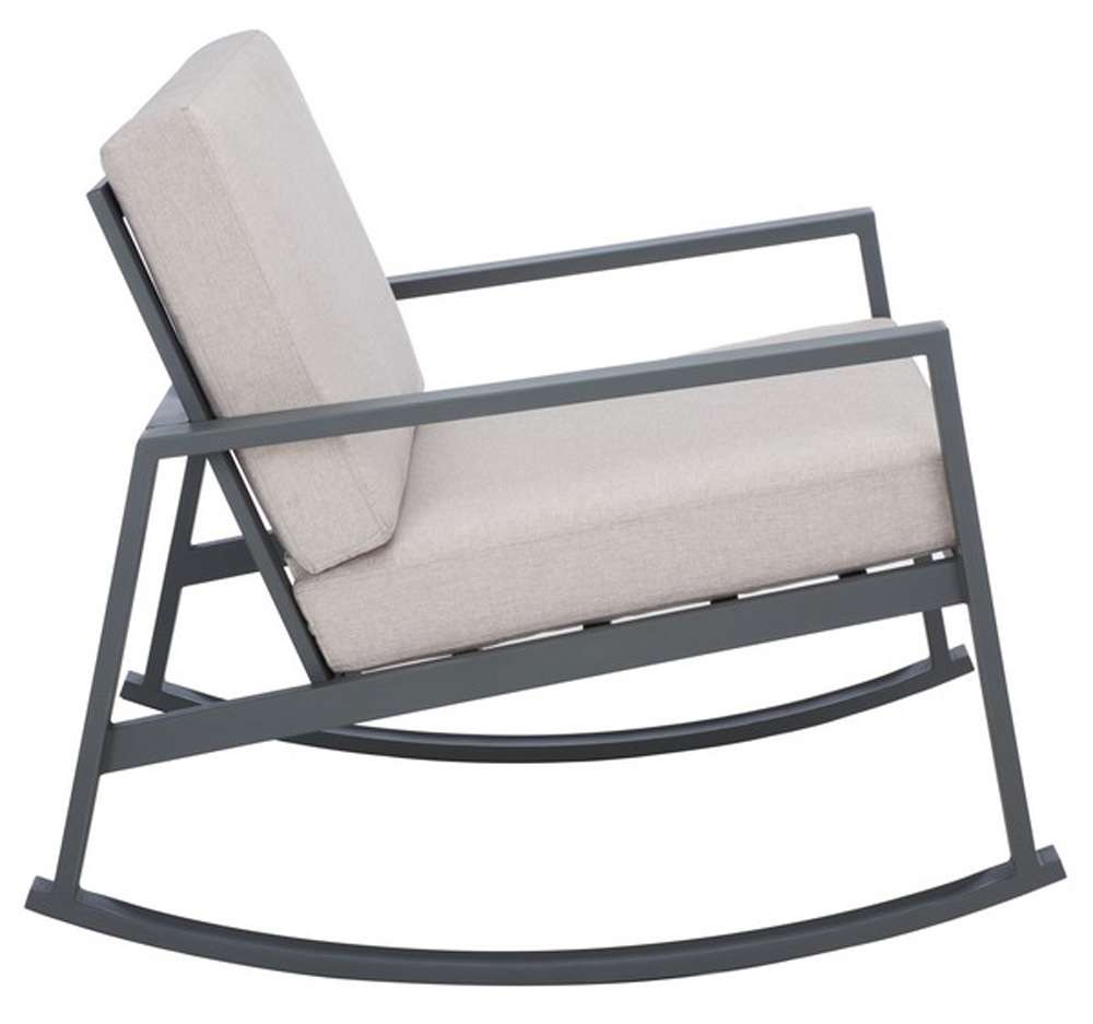 Safavieh - Cantor Rocking Chair - Grey - Light Grey - PAT7727B veiw 4