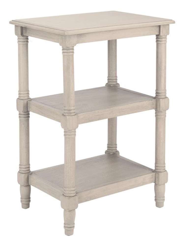 Safavieh - Cassie 3 Shelf Accent Table - Greige - ACC5715A veiw 4
