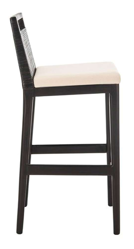 Safavieh - Darin Barstool - Dark Brown - White - SEA4015B veiw 4