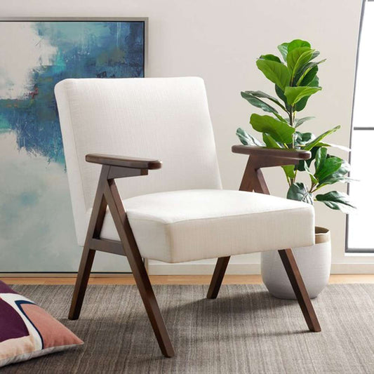 Safavieh - Emyr Arm Chair - White - ACH4007B veiw 2