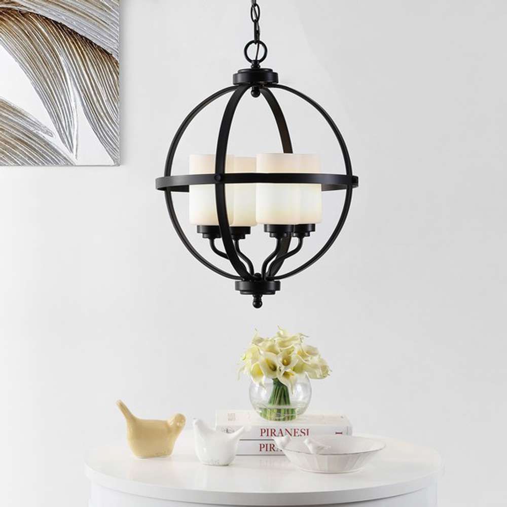 Safavieh - Forler 4Lt 17 Inch Pendant - Black - PND4117B veiw 2